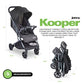 Kooper Lightweight Baby Stroller Featuring Removable (316.8 Ounce)
