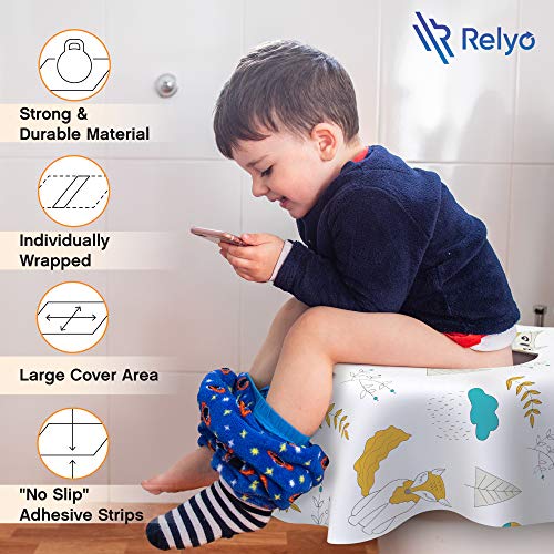 Disposable Toilet Seat Cover for Travel (20 Count)