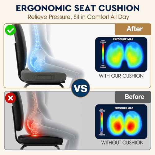 Seat Cushion Memory Foam Office Chair Cushion