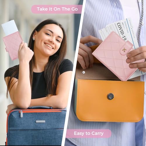 Premium Leather Passport Holder Covers Case