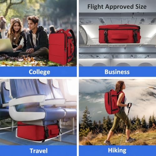 35L Carry on Travel Backpack for Women Men