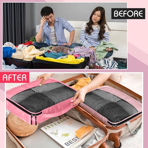 Packing Cubes for Suitcase Large Organizer Bags (5 Count)