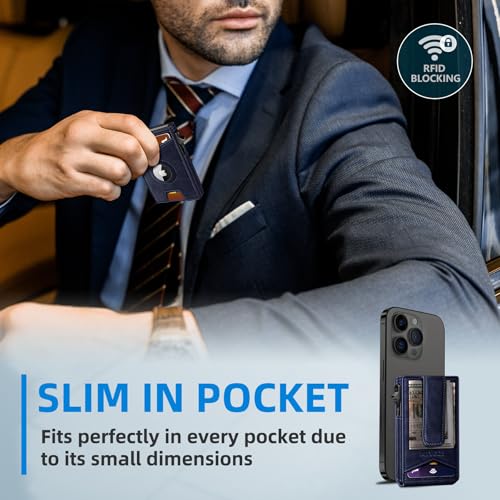 Airtag Wallet for Men Money Clip 9