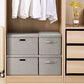 Large 17 36 Quart Collapsible Stackable Storage Bins with Lids