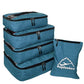 5 Set Packing Cubes for Travel Large Suitcase Luggage Organizer Bags Travel Accessories Vacation 4 Cubes 1 Laundry Pouch Bag (5 Count)