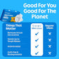 Mini Hand Sanitizer Wipes Travel Size 16 Pack (128 Count)