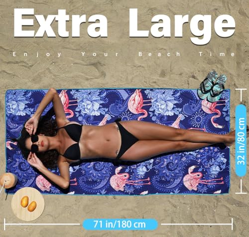 Microfiber Beach Towel (4 Count)