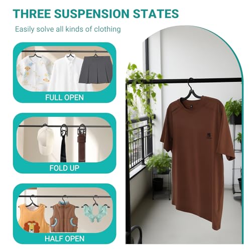 10 Pcs Travel Hangers (10 Count)