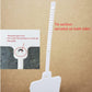 100pcs Reusable Blank Plastic Tags Ties Key Tags 1.45"*2.48" Serrated Tension Sealing Strap with Large Label Plastic Tie Mark Label Waterproof Hang Sign Write on Tag (White, 100pcs)