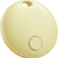 Air Tracker, Smart Bluetooth Tracker Works with Apple Find My (iOS Only), Item Finder Locator for Keys, Luggage, Backpack, IP67 Waterproof, Yellow