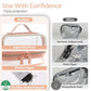 Clear Makeup Bag Travel (2 Count)