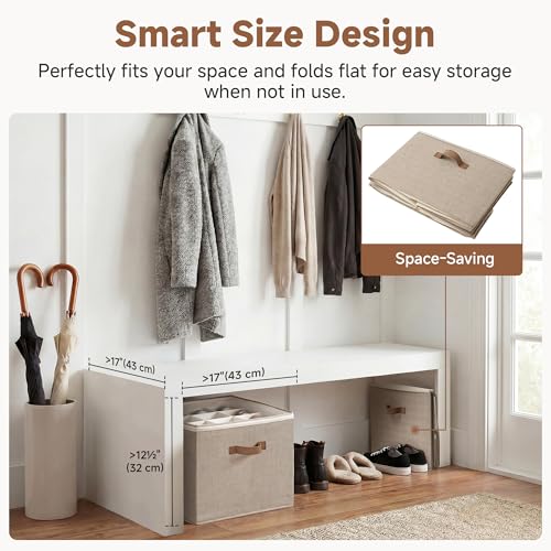 16 Pair Closet Shoe Organizer with Adjustable Dividers