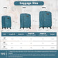 Softside Luggage Set Lightweight 3 Piece Suitcase with Duffel Bag (3 Count)