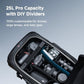 Black Snipe 25L Camera Backpack with Side Access and Dividers