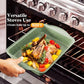17Pcs Green Induction Cookware Set