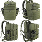 Military Tactical Backpack for Men and Women 45L Army 3 Days Assault Pack Bag Large Rucksack with Molle System Army Green