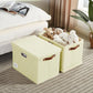 17" Large Collapsible Storage Bins with Lids (3 Count)