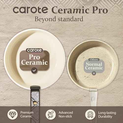 21pcs Ceramic Cookware Set