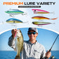 Fishing Backpack with Tackle Boxes and Rod Holders