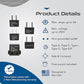 Universal Travel Adapter (5 Count)
