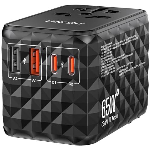 65W Universal Travel Adapter