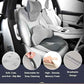 Car Seat Cushion and Lumbar Support with Headrest Pillow Memory Foam Ergonomic Back Support Driving Seat Cushion Neck Head Pillow