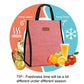 Lunch Bags for Women Insulated Reusable Lunch Tote with Internal Pocket