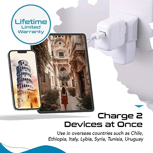 Italy Travel Plug Adapter (3 Count)
