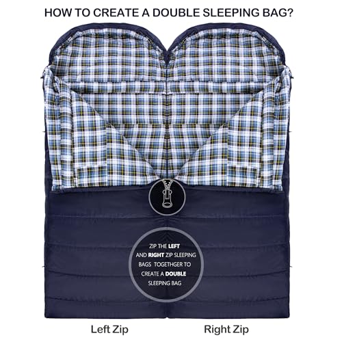 Sleeping Bags for Adults XXL Cold Weather