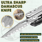 Multitool Pliers with Damascus Knife & Large Scissors