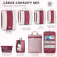 10 Set Compression Packing Cubes for Travel Essentials (10 Count)