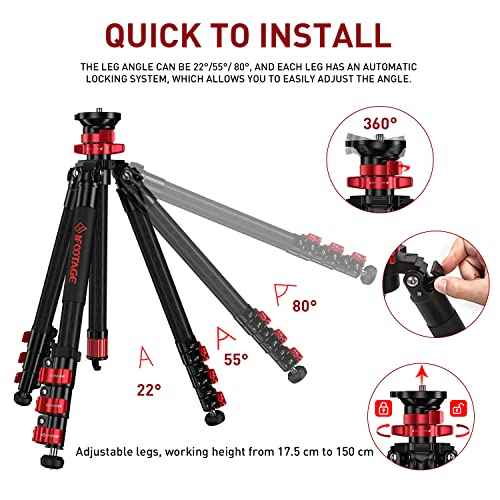 TC5S Carbon Camera Tripod