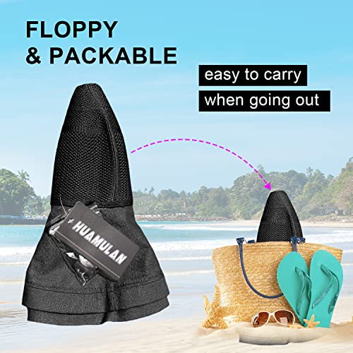 Women Summer Mesh Sun Hats Floppy Wide Brim UV Protection Fishing Hat Beach Hiking Garden Travel Lawn Work Cap Chin Strap