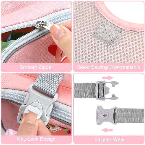 Toddler Harness Leash + Anti Lost Wrist Link