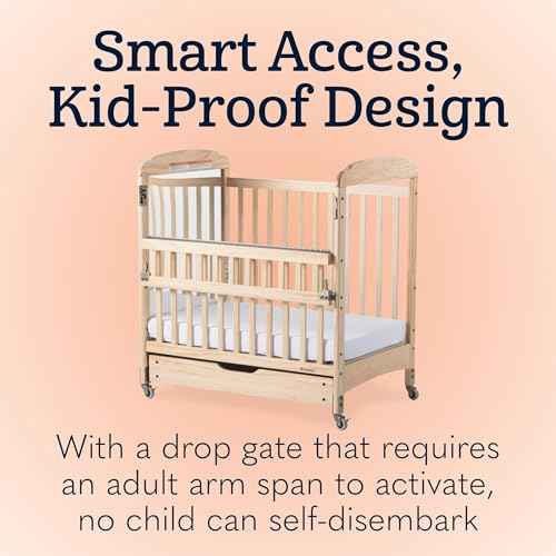 Serenity SafeReach Slatted Crib with Adjustable Mattress Board
