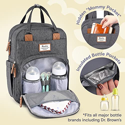 Baby Diaper Bag Backpack with Changing Pad