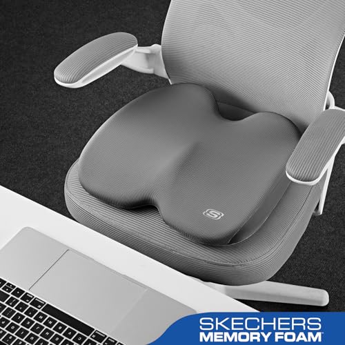 Seat Cushion Ergonomic Memory Foam Cushion for Long Sitting Hours on Office & Home Chair