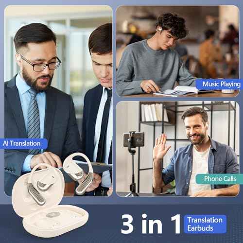 AI Translator Earbuds Real