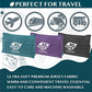 Travel Blanket Airplane Compact with Bag
