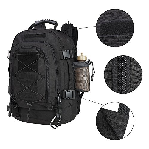 Large Tactical Backpack for Men Military Backpack with DIY System for Travel