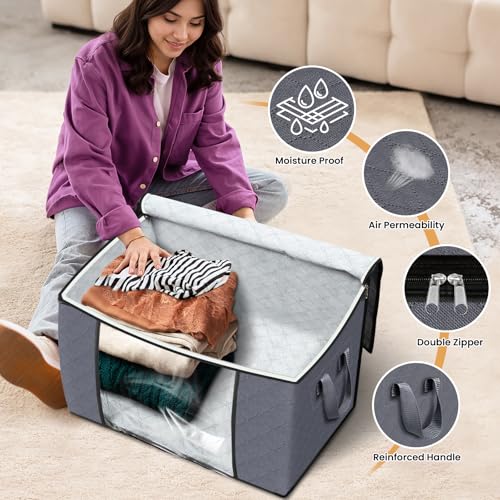 90L Clothes Storage (3 Count)