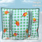 100% Cotton Quilted Tote Bag For Women