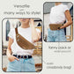 Small Crossbody Bags for Women Brown Fanny Pack for Traveling Casual
