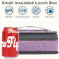 Small Insulated Lunch box Portable Soft Bag Mini Cooler Thermal Meal Tote Kit with Handle for Work & School