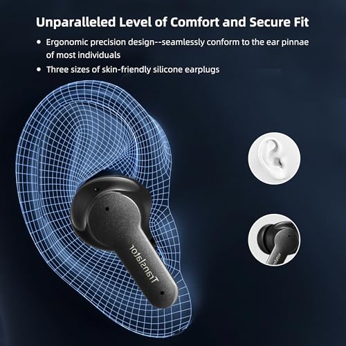Offline AI Translator Earbuds M3 Language Translator Device Translation Earbuds Real Time Support 144 Languages No Subscription Required