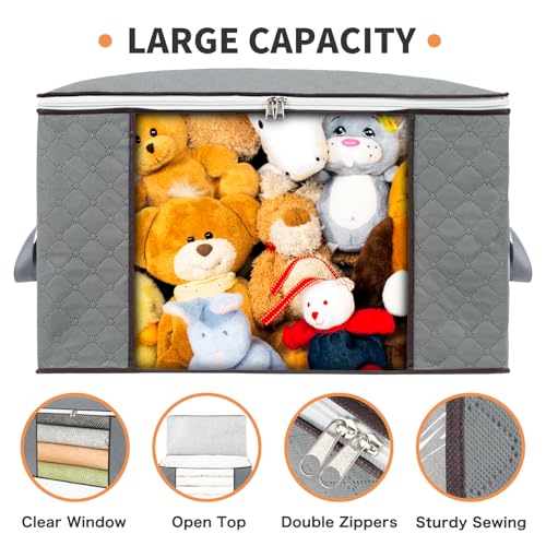6 Pack Closet Organizers and Storage Containers (6 Count)