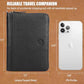 Lorenzo Full Grain Leather Family Passport Wallet for 4