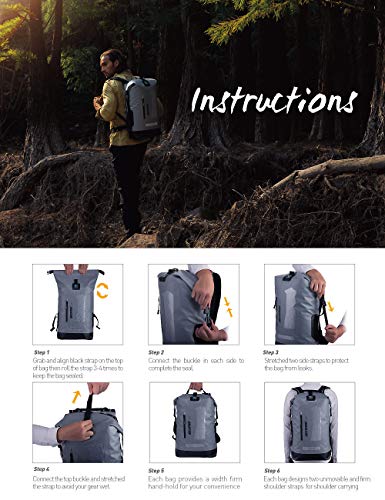 Waterproof Backpack for Men 20L