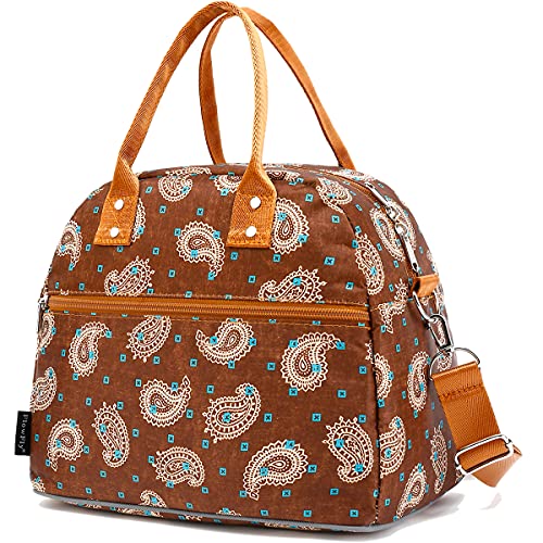 Insulated Lunch Bag With Shoulder Strap for Women
