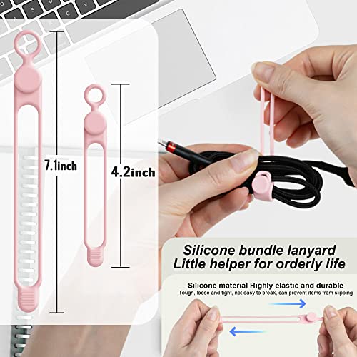Silicone Cable Ties (16 Count)